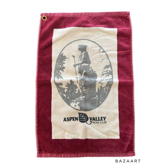 Golf Club Aspen Valley Devant Sport Towels The Edge Golf Towel - Picture 1 of 2